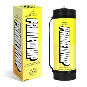 PrimeWhip Food-Grade Cream Charger - XXL 3000G Sweet Lemonade