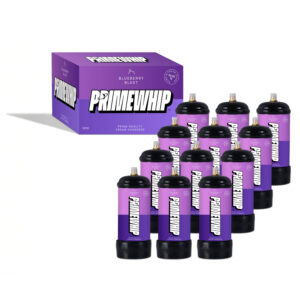 PrimeWhip Food-Grade Cream Charger - 320G  Blueberry Blast