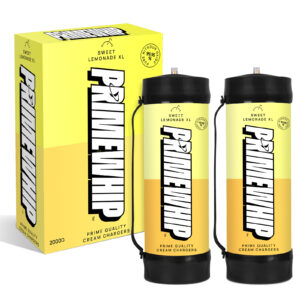 PrimeWhip Food-Grade Cream Charger - XL 2000G Sweet Lemonade