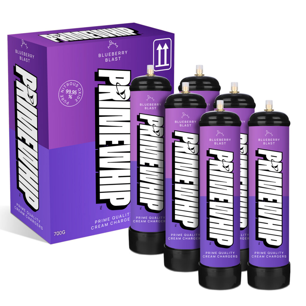 PrimeWhip Blueberry Blast Cream Chargers