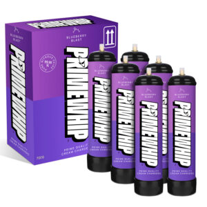 PrimeWhip Food-Grade Cream Charger - 700G Blueberry Blast